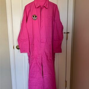 Tokyo Disney Resort Minnie Mouse Pink Coveralls with Patch